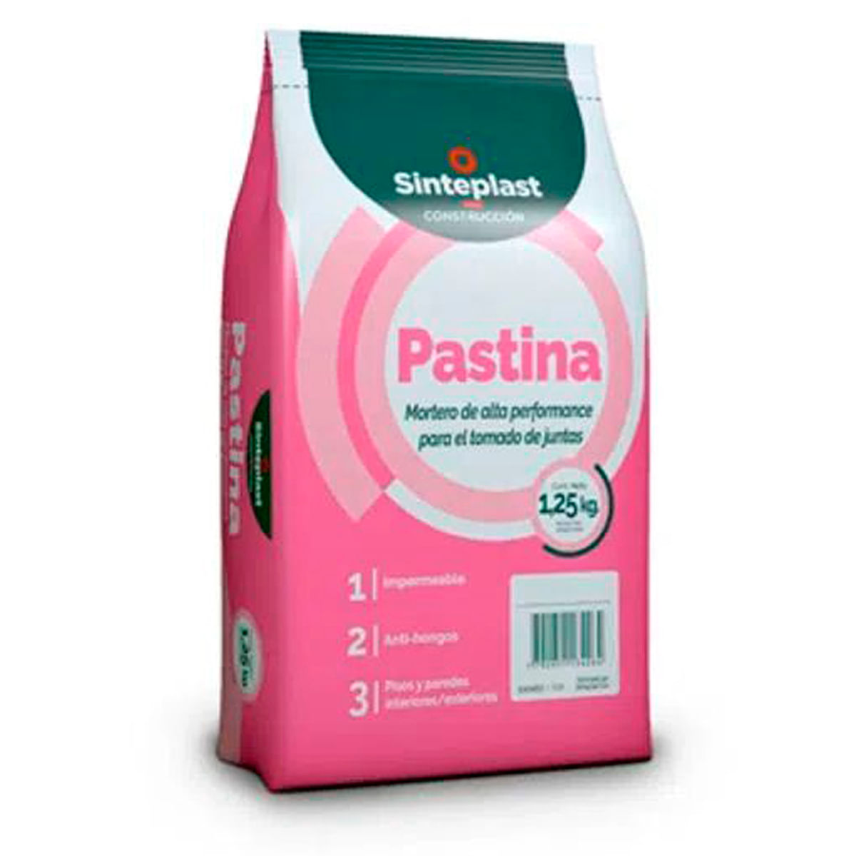 Pastina En Polvo Blanca X 1,25 Kg Sinteplast Construyo al Costo